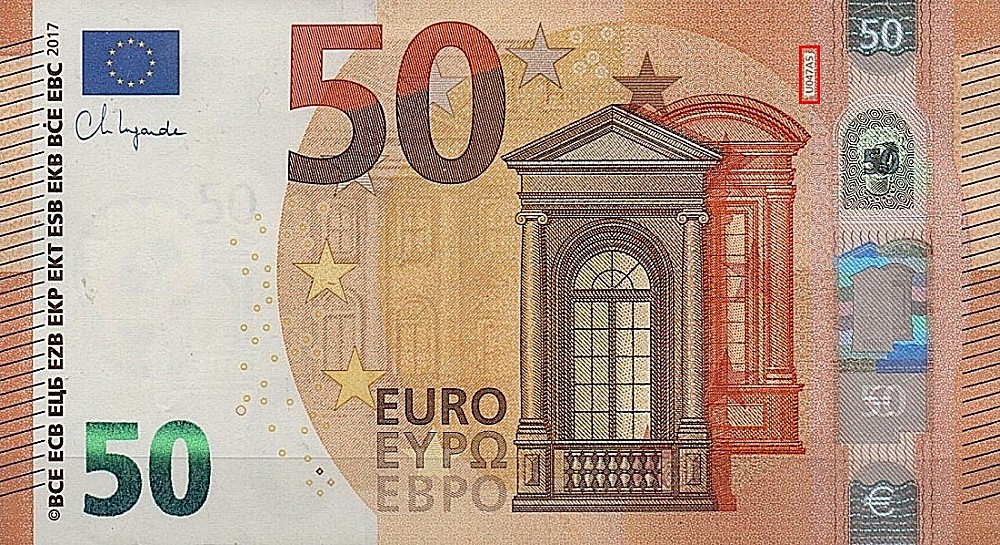 Billet de 50 € 2017 France