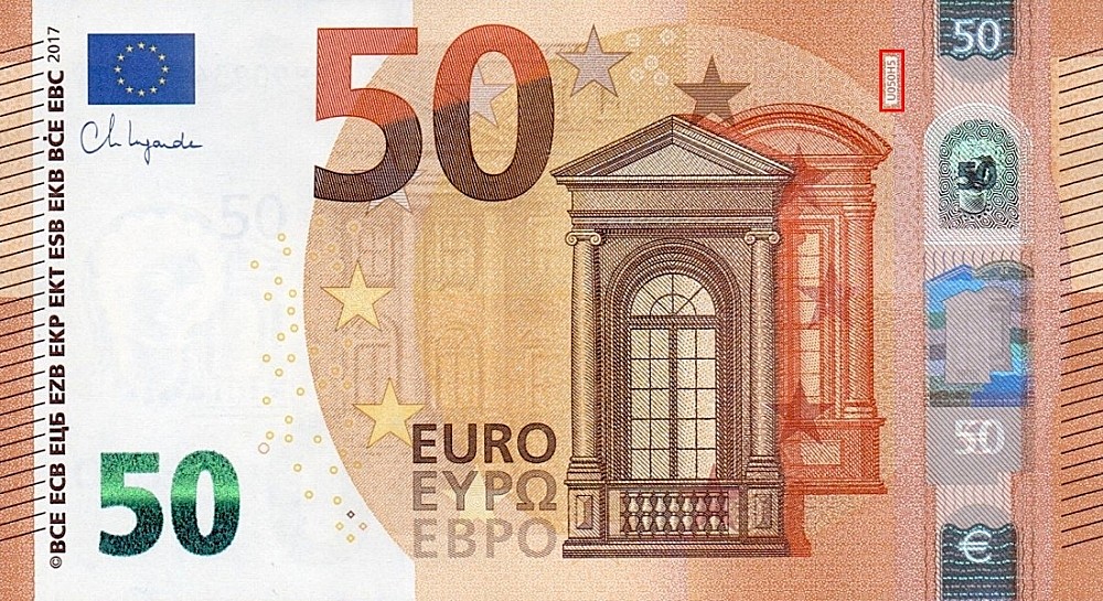 Billet de 50 € 2017 France