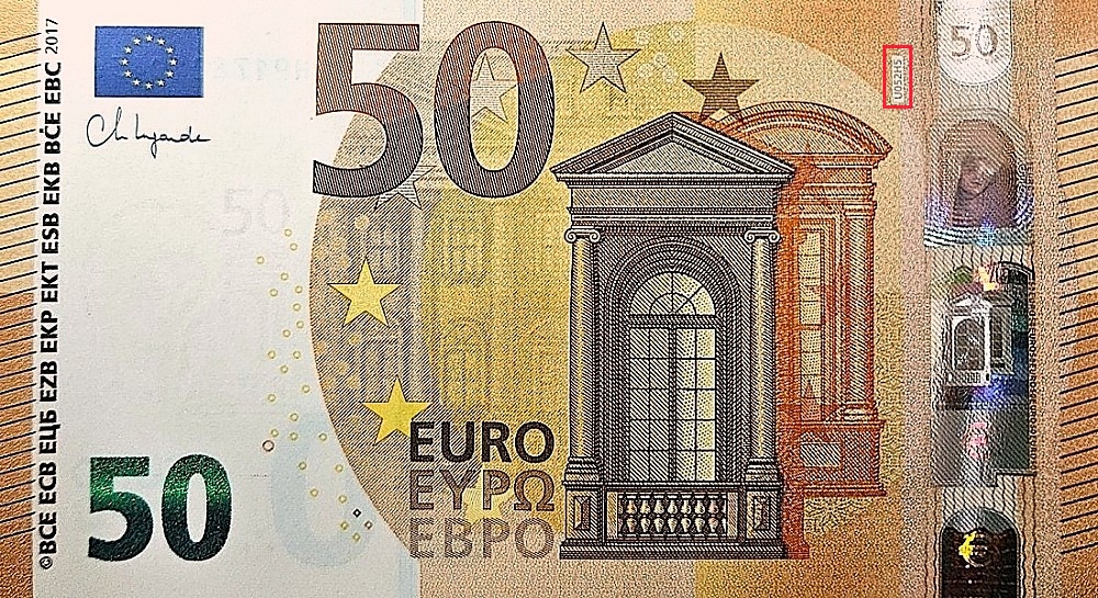 Billet de 50 € 2017 France