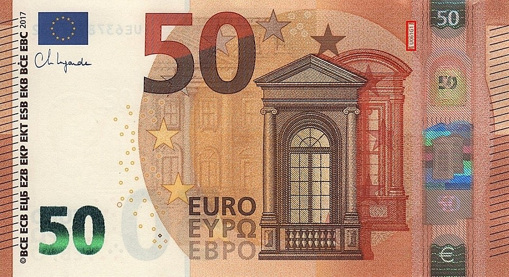 Billet de 50 € 2017 France