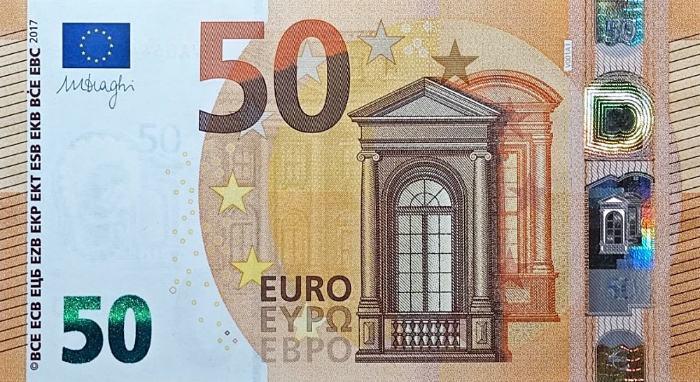 Billet de 50 € 2017 Espagne