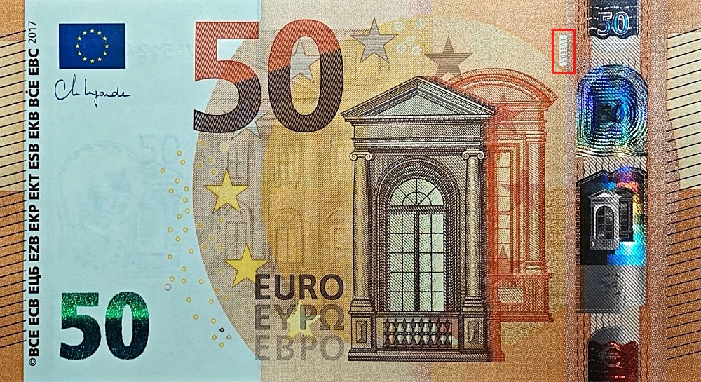 Billet de 50 € 2017 Espagne