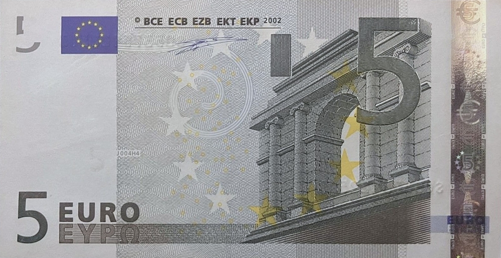 Billet de 5 € 2002 Italie